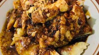 Hucap atau Kupat Tahu. Salah satu kuliner legendaris khas Kabupaten Kuningan. (Dok. Net)