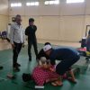 Rekonstruksi kasus pembunuhan ibu kandung di Wanasaraya, Kuningan, memperagakan 23 adegan untuk mengungkap kronologi kejadian. (Dok. ist)