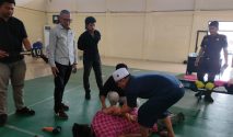 Rekonstruksi kasus pembunuhan ibu kandung di Wanasaraya, Kuningan, memperagakan 23 adegan untuk mengungkap kronologi kejadian. (Dok. ist)